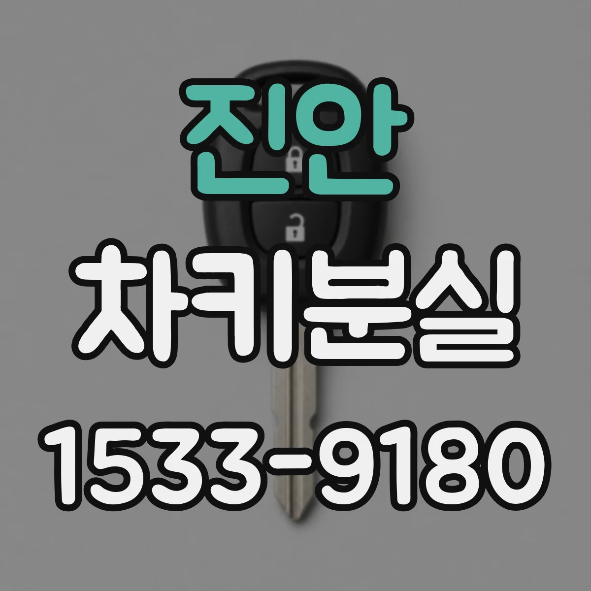 진안 차키분실