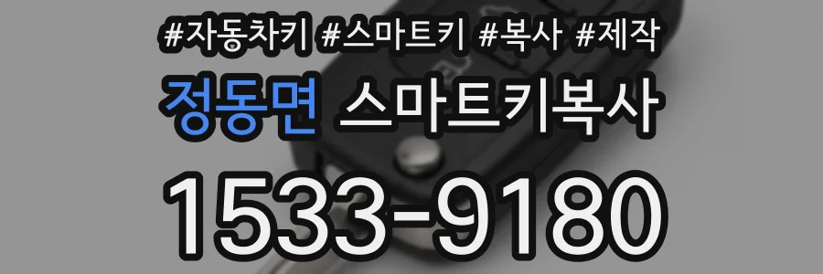 정동면 스마트키복사