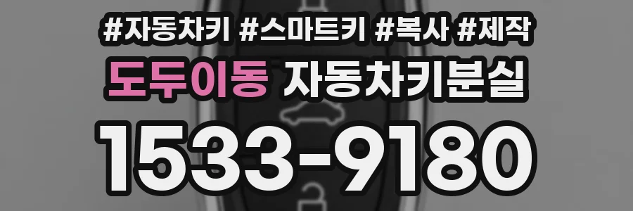 도두이동 자동차키분실