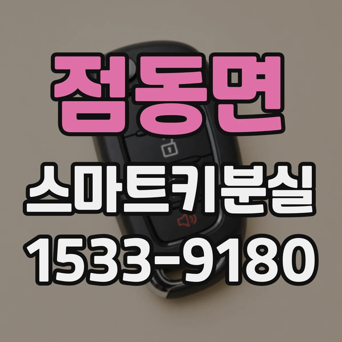 점동면 스마트키분실