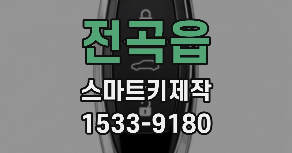 전곡읍 스마트키제작