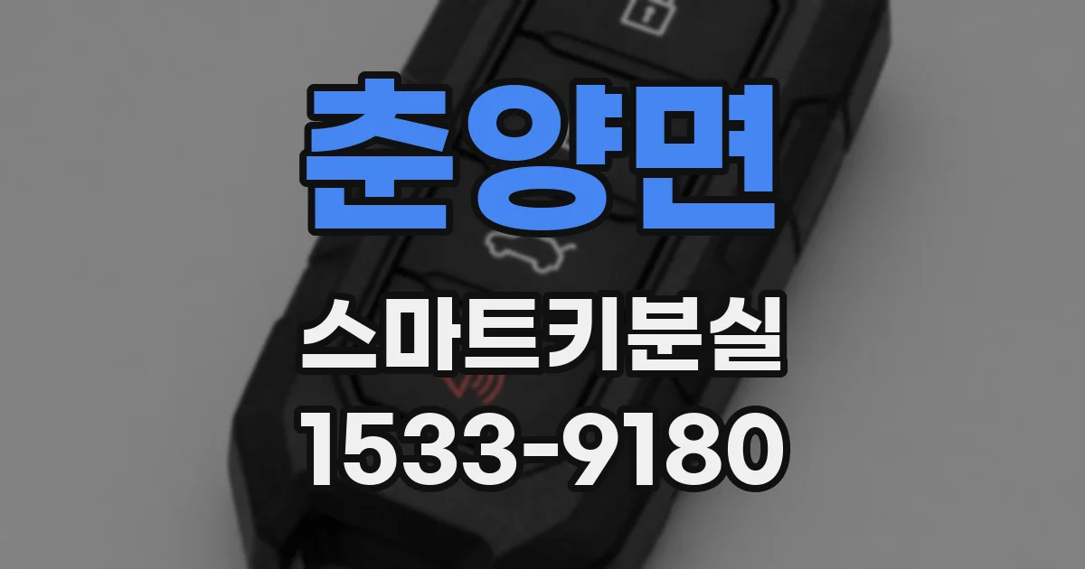 춘양면 스마트키분실