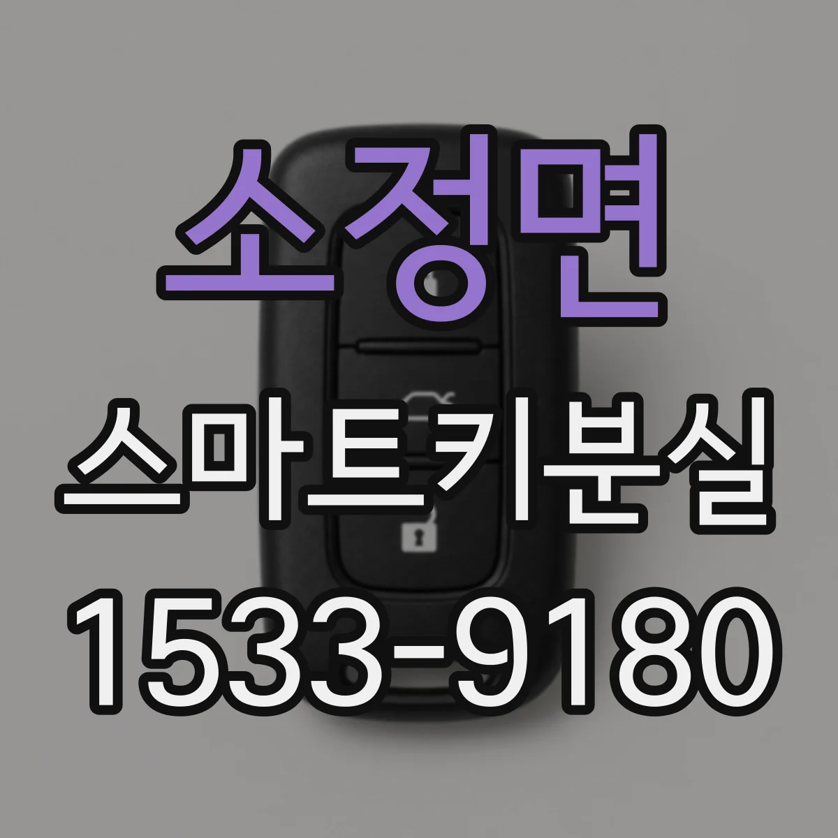 소정면 스마트키분실