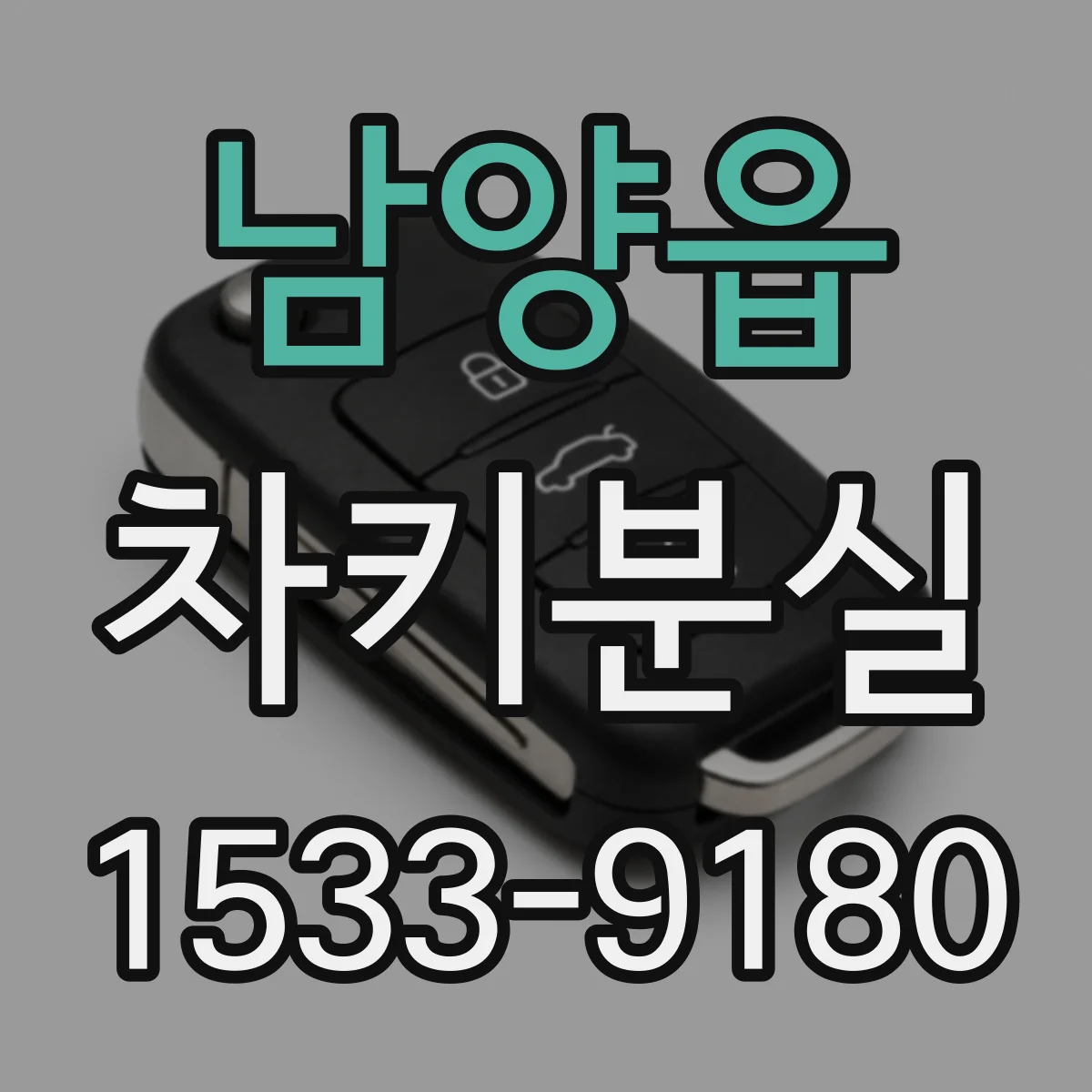 남양읍 차키분실