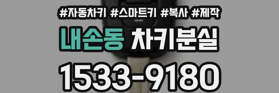 내손동 차키분실