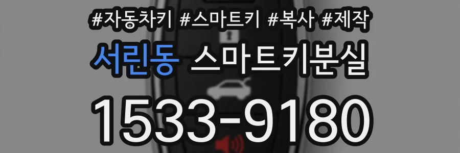 서린동 스마트키분실