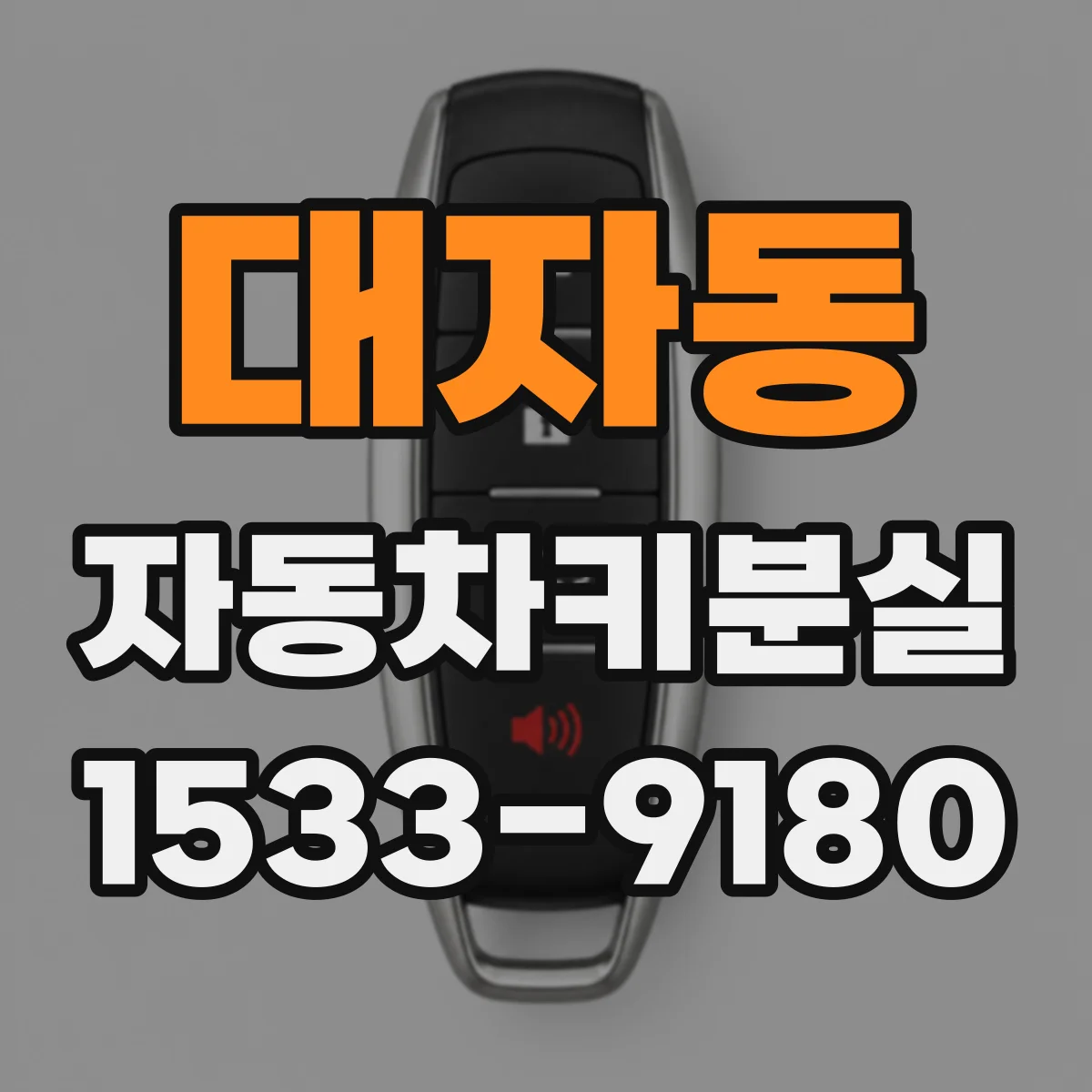 대자동 자동차키분실
