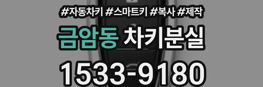 금암동 차키분실