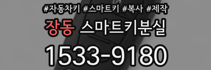 장동 스마트키분실