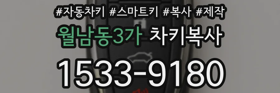 월남동3가 차키복사