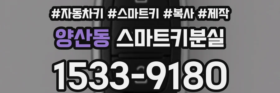 양산동 스마트키분실