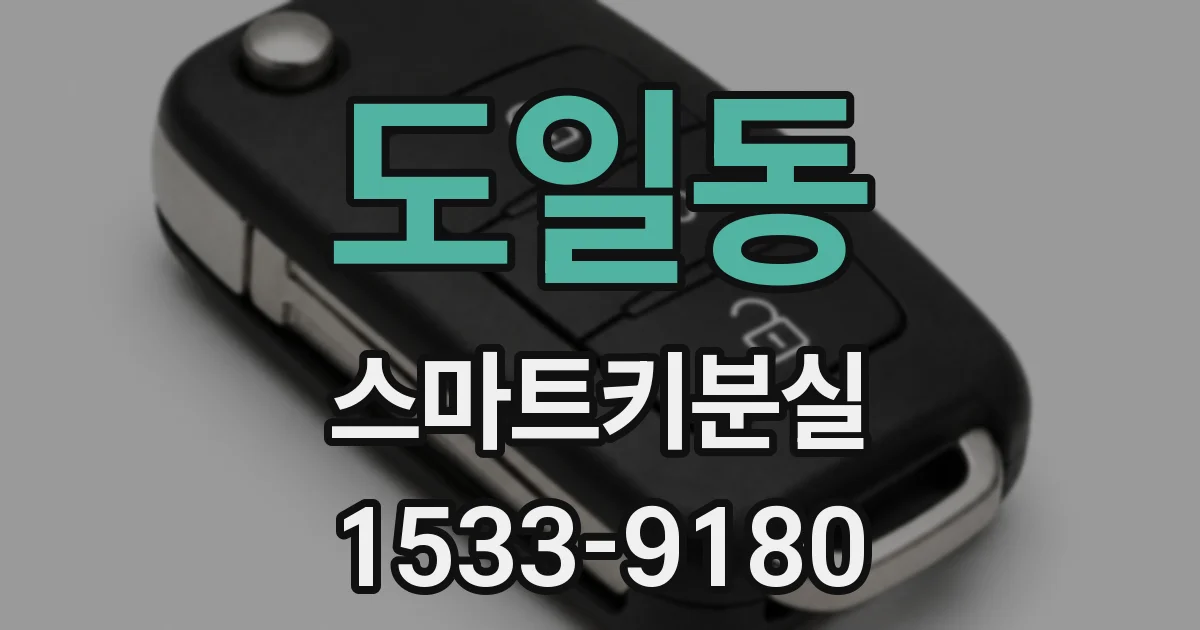 도일동 스마트키분실