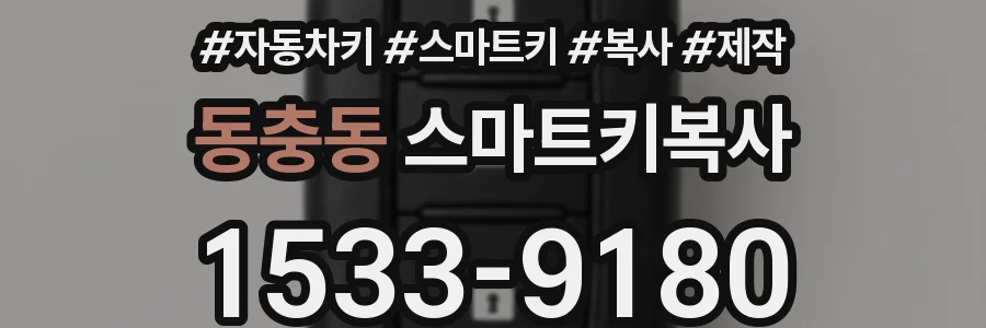 동충동 스마트키복사