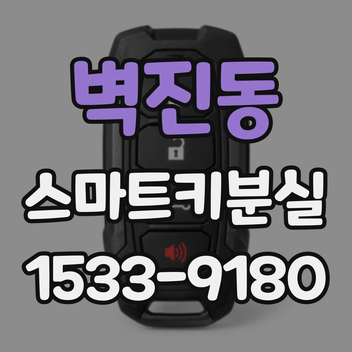 벽진동 스마트키분실