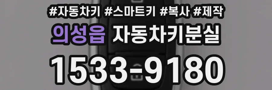 의성읍 자동차키분실