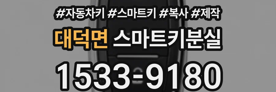 대덕면 스마트키분실