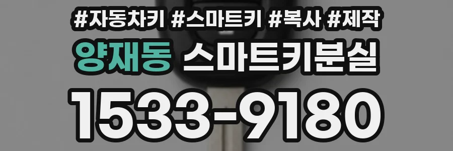 양재동 스마트키분실