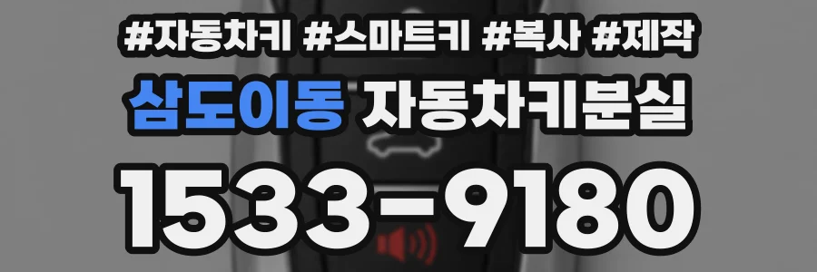 삼도이동 자동차키분실