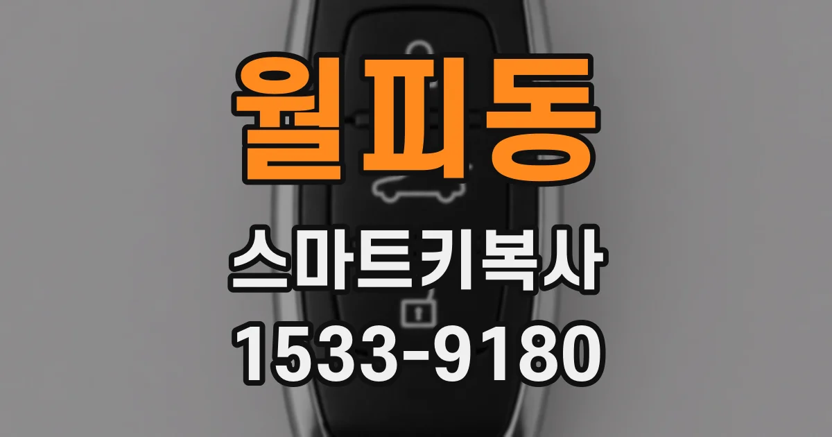 월피동 스마트키복사