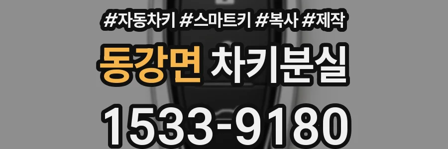 동강면 차키분실