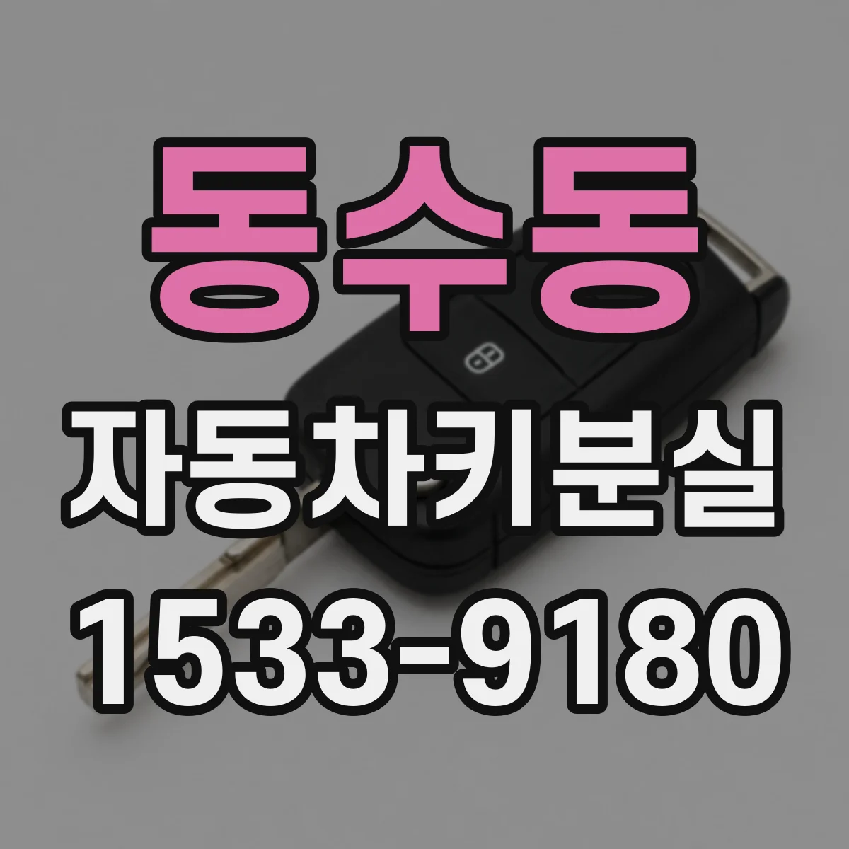 동수동 자동차키분실