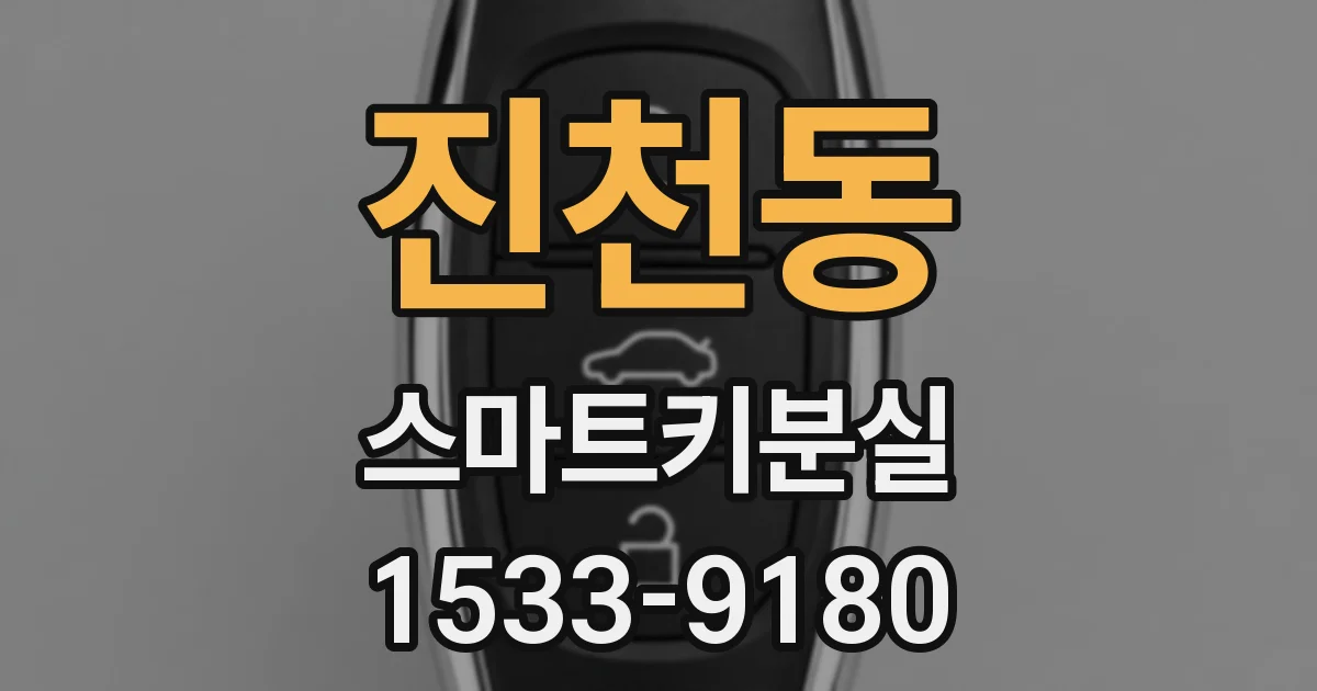 진천동 스마트키분실