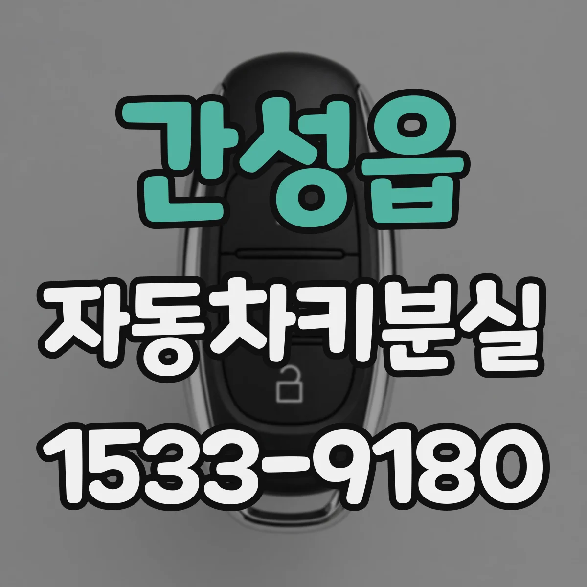 간성읍 자동차키분실