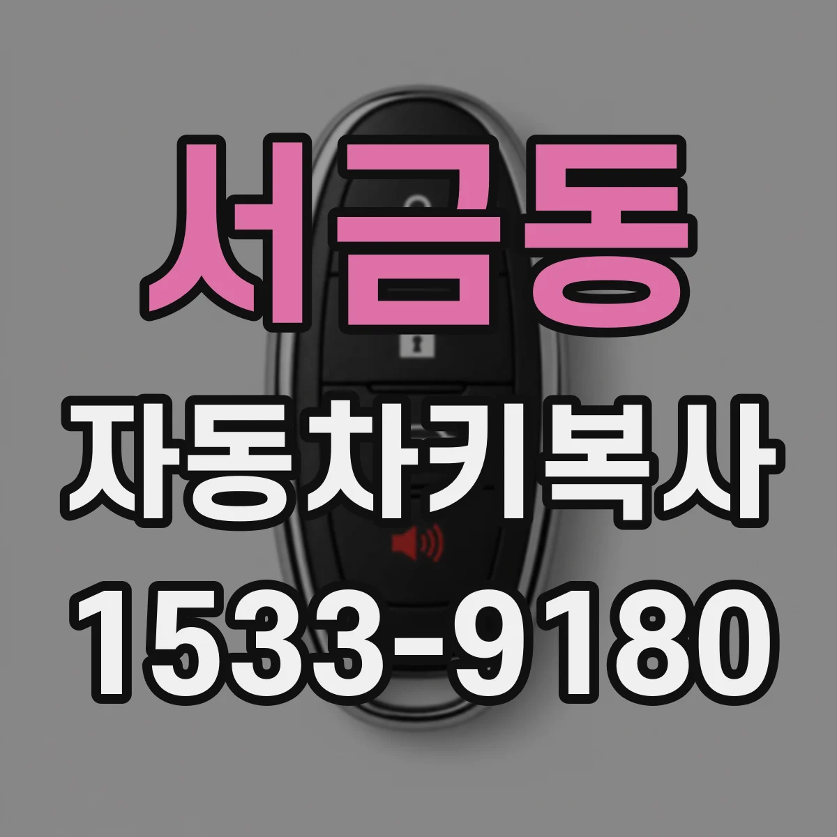 서금동 자동차키복사