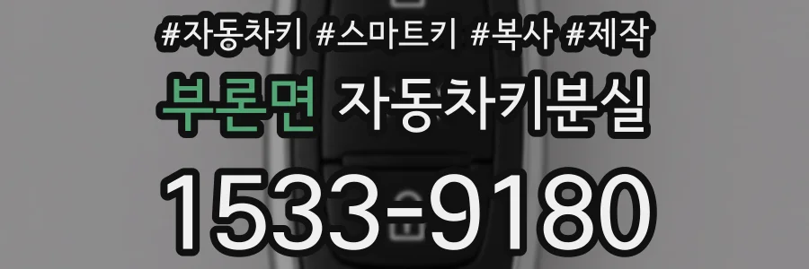 부론면 자동차키분실
