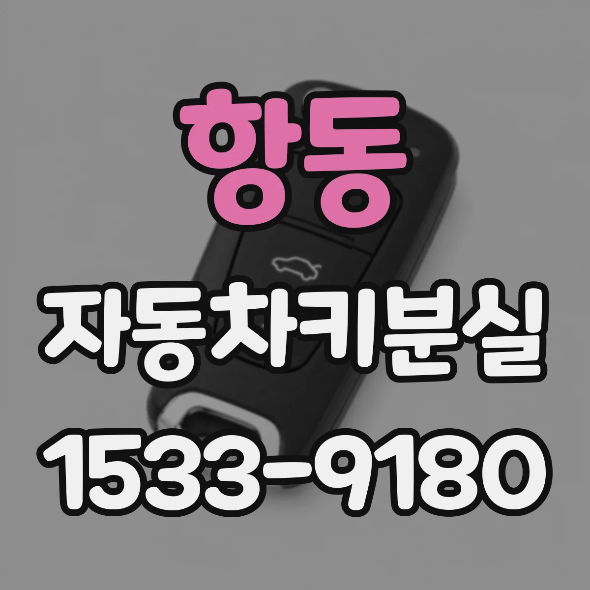 항동 자동차키분실
