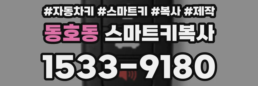 동호동 스마트키복사