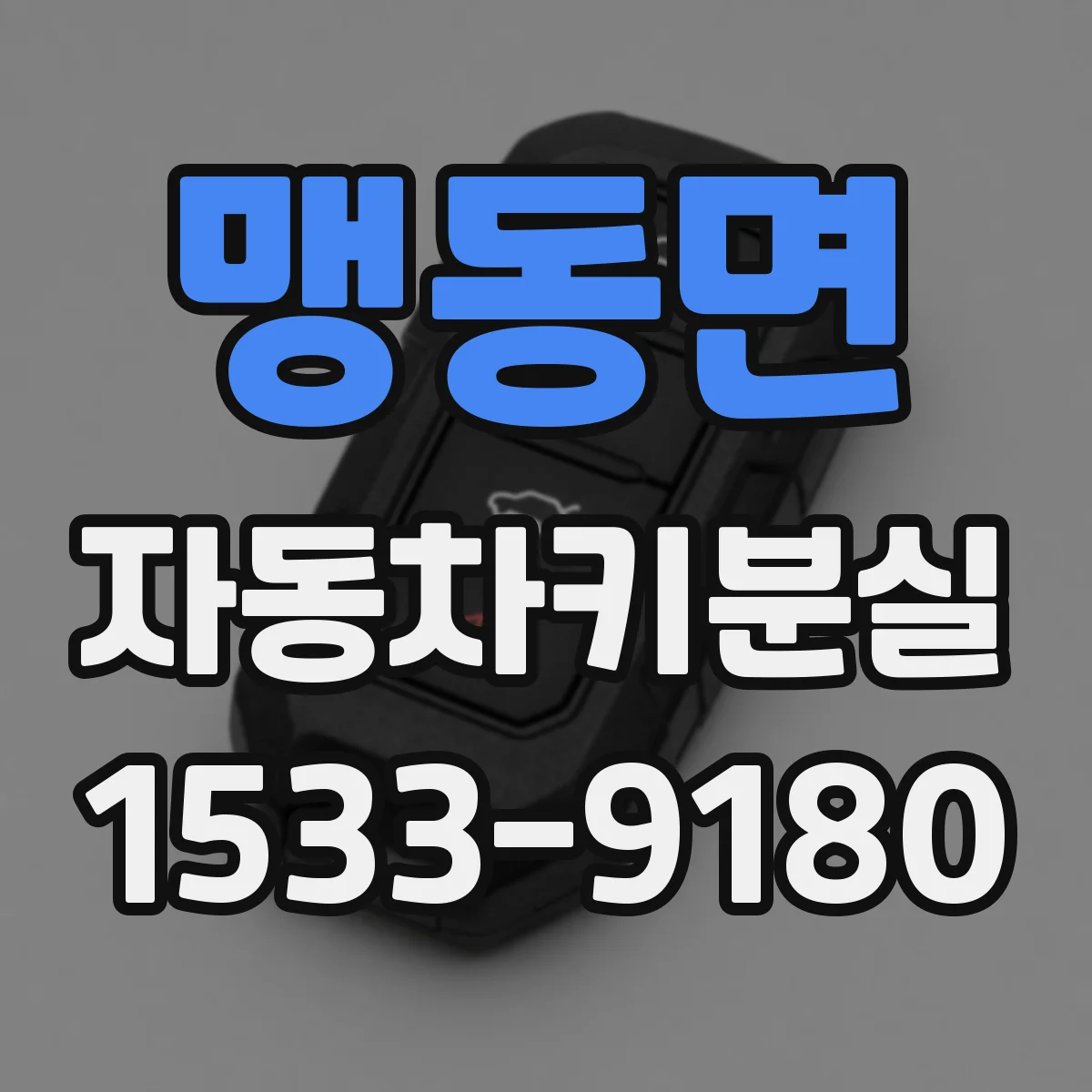 맹동면 자동차키분실