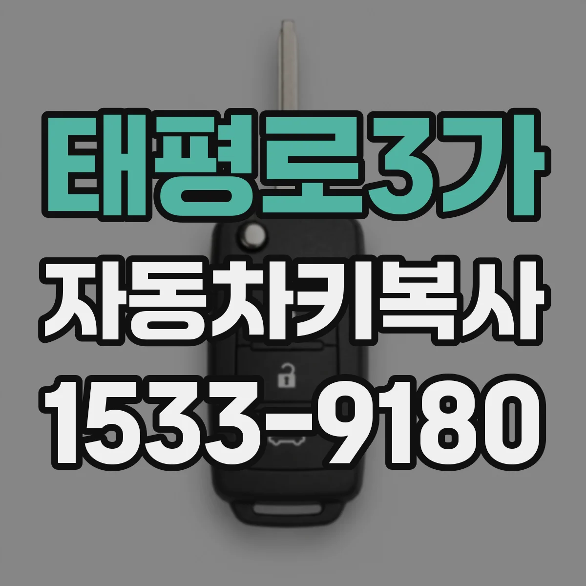 태평로3가 자동차키복사