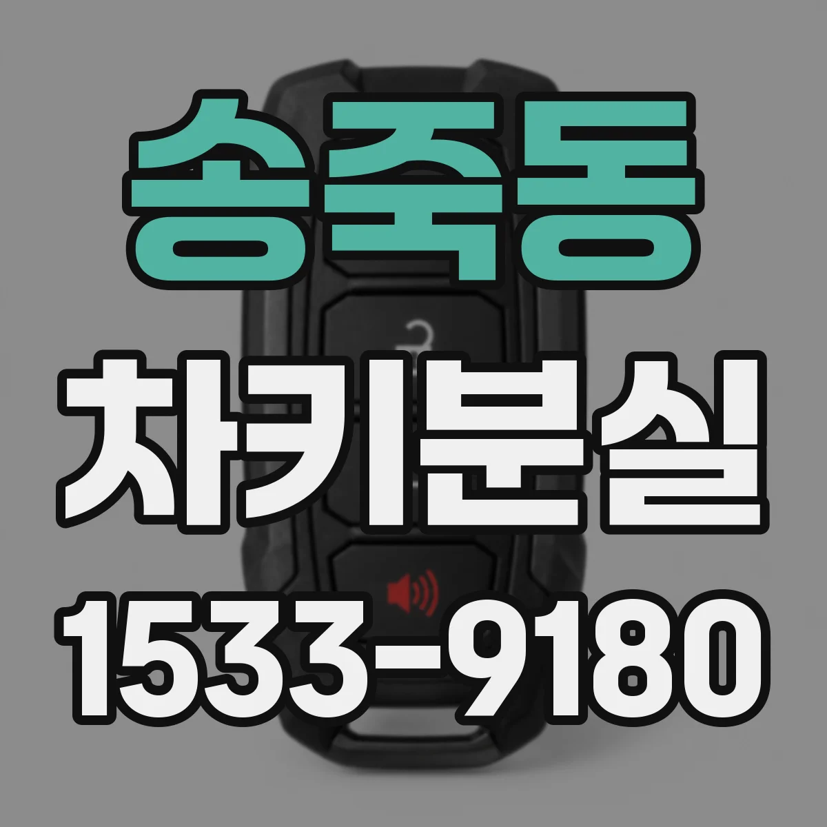 송죽동 차키분실
