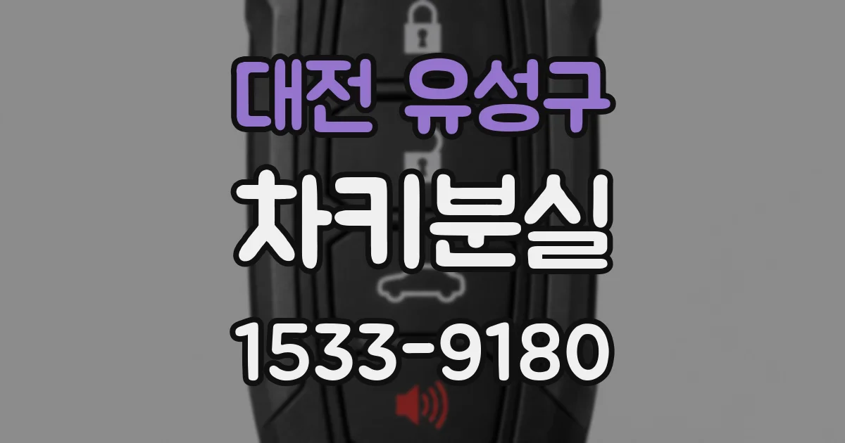 대전 유성구 차키분실