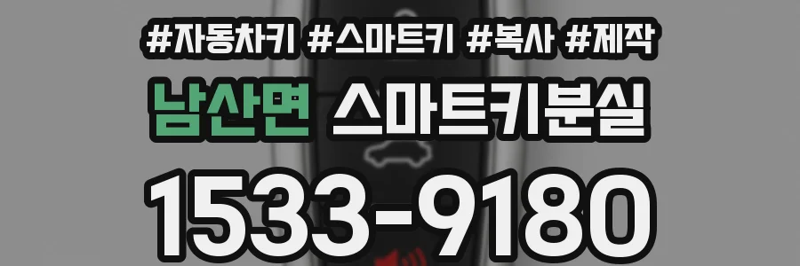 남산면 스마트키분실