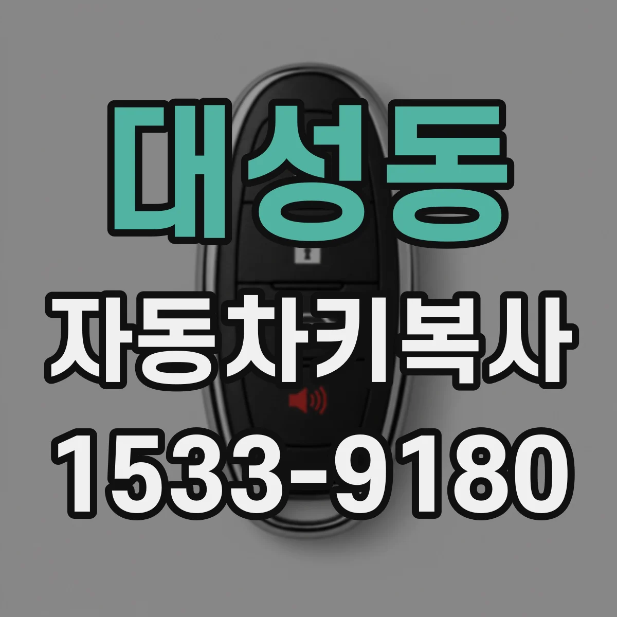 대성동 자동차키복사