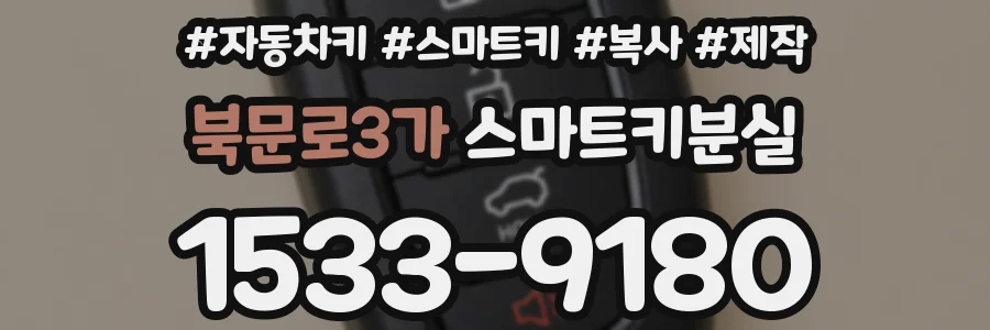 북문로3가 스마트키분실