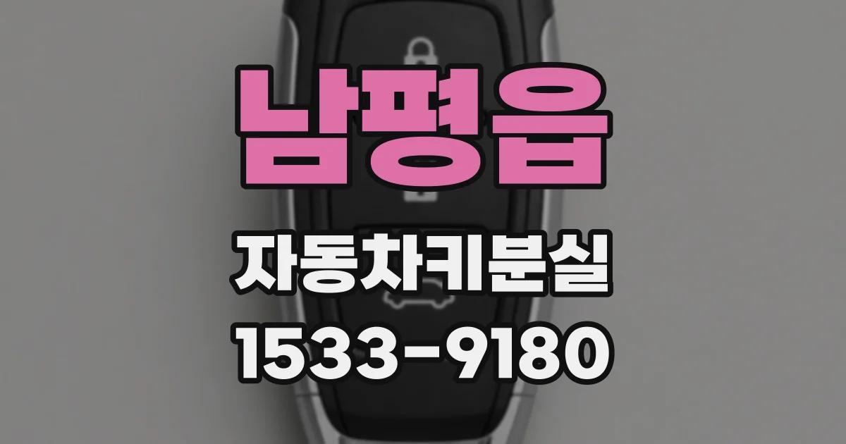 남평읍 자동차키분실