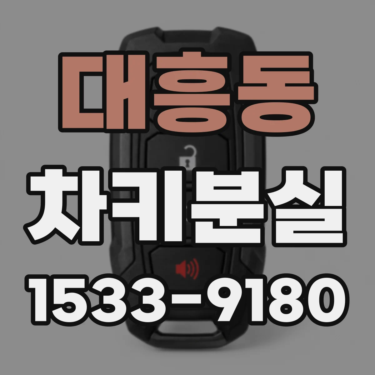 대흥동 차키분실
