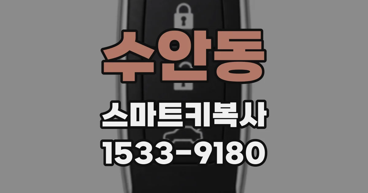 수안동 스마트키복사