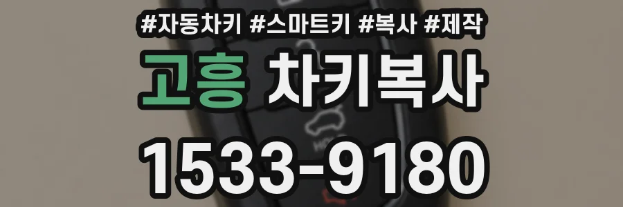 고흥 차키복사