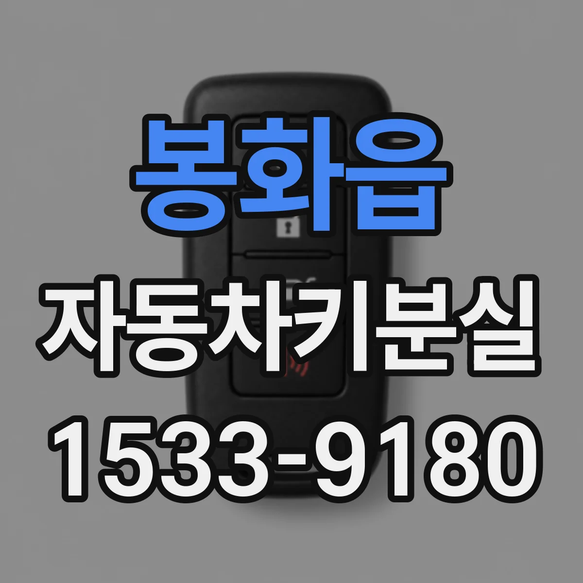 봉화읍 자동차키분실
