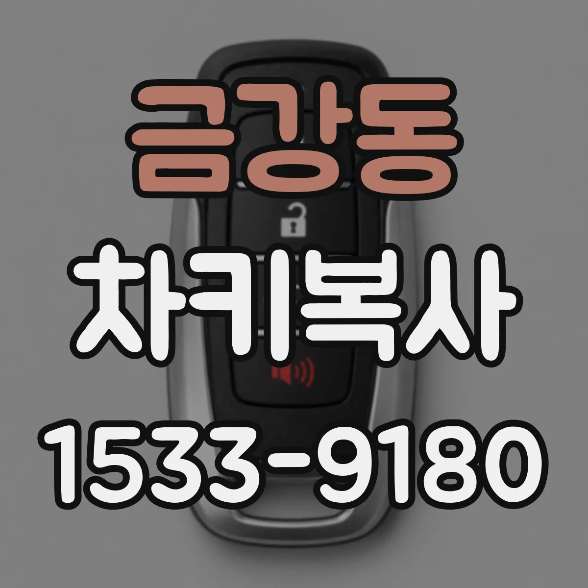 금강동 차키복사