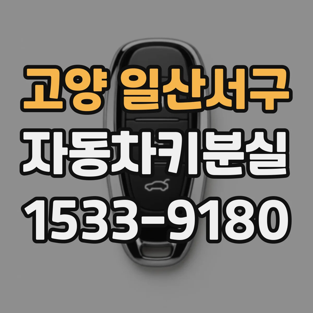 고양 일산서구 자동차키분실