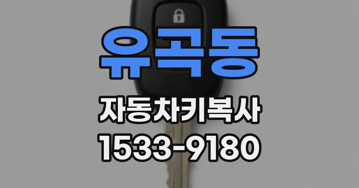 유곡동 자동차키복사