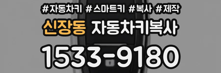 신장동 자동차키복사