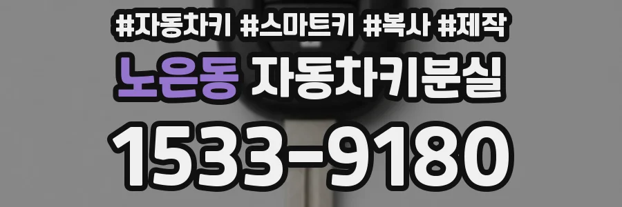 노은동 자동차키분실