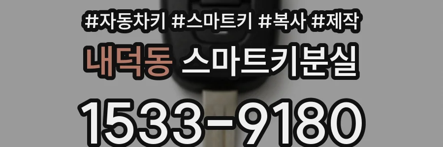 내덕동 스마트키분실
