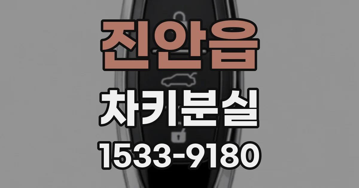 진안읍 차키분실
